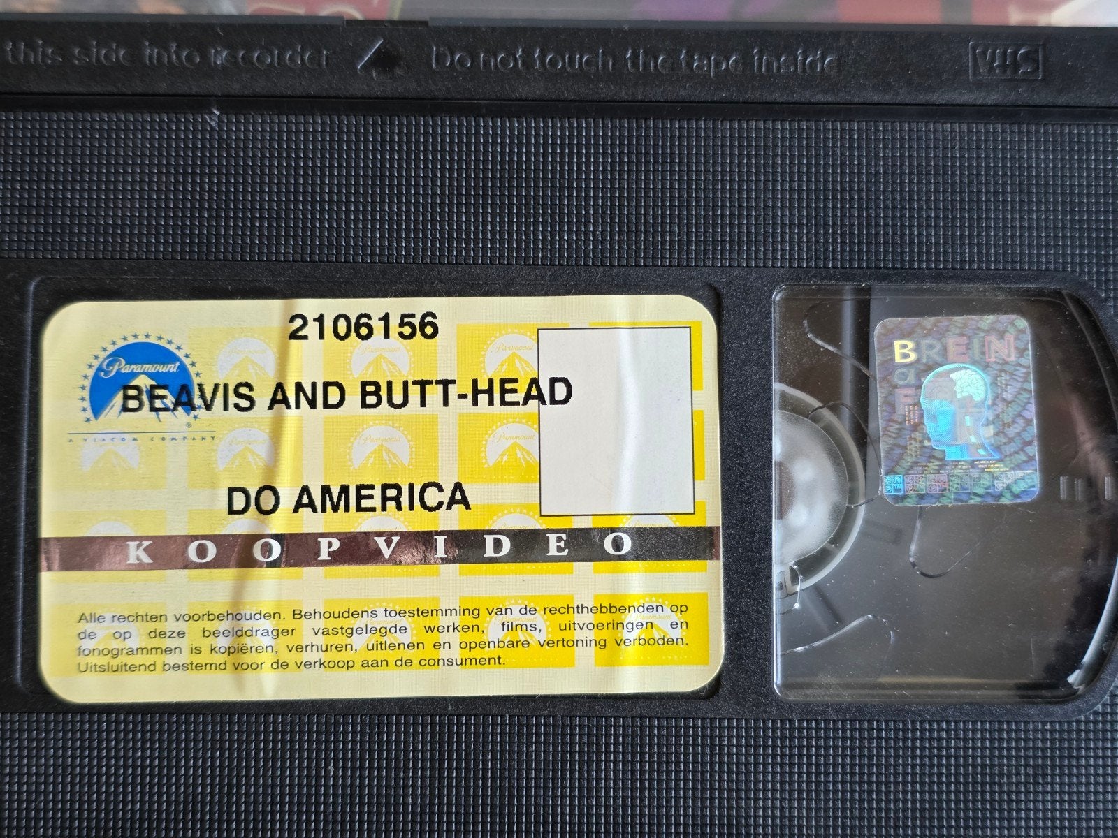 videocassette (VHS) Beavis and Butt-Head Do America, Ophalen, Nederlands ondertiteld, Engels, Overige genres
