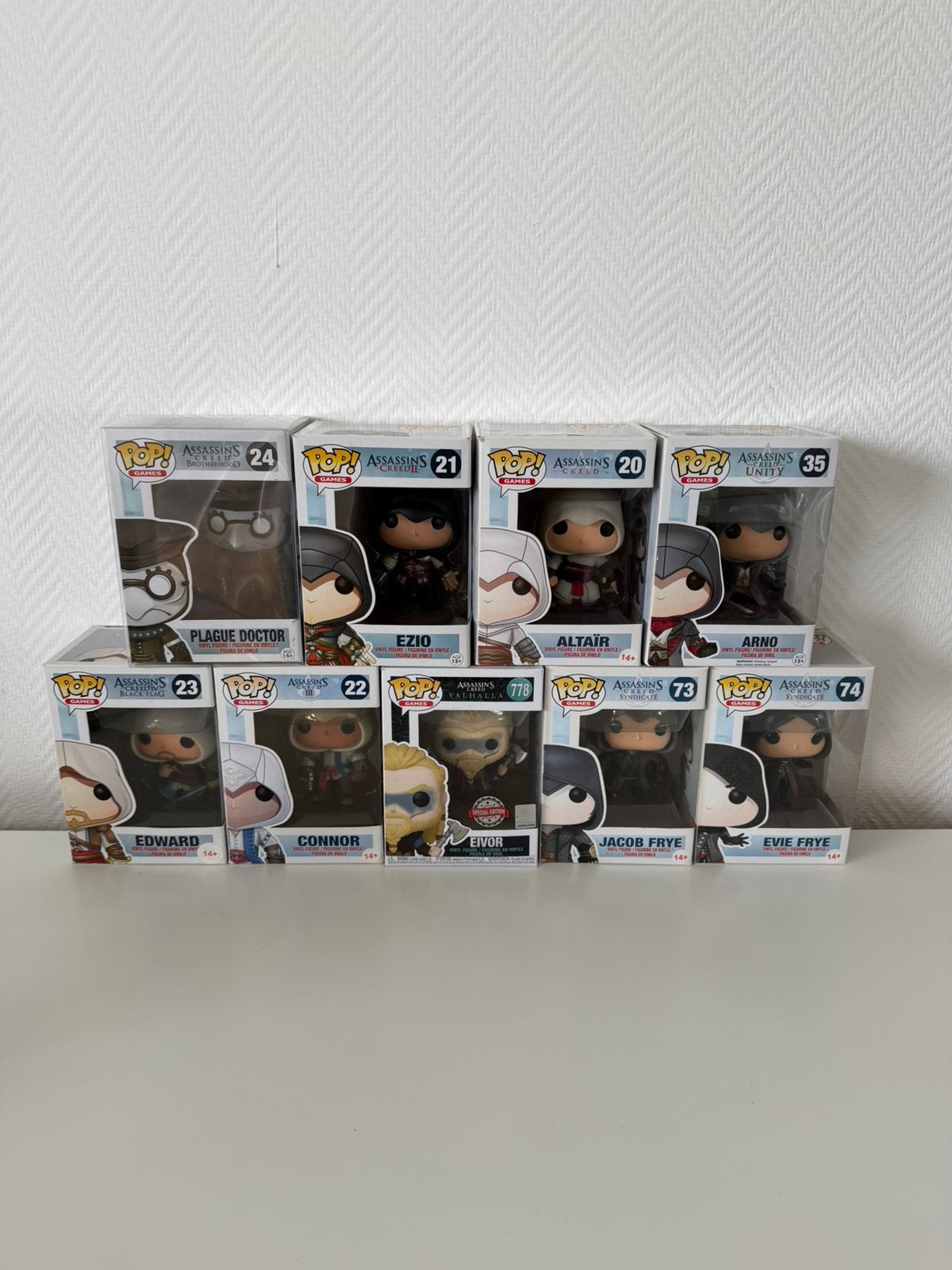 Assassin’s Creed Funko Pops verzameling, Verzamelen, Ophalen of Verzenden, Zo goed als nieuw