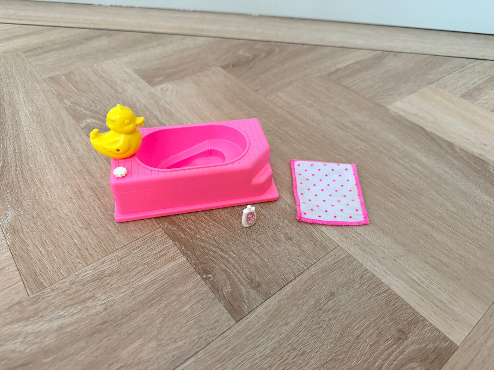 Kelly Bathtime Vintage Barbie 1995 met accessoires, Ophalen of Verzenden, Gebruikt, Barbie
