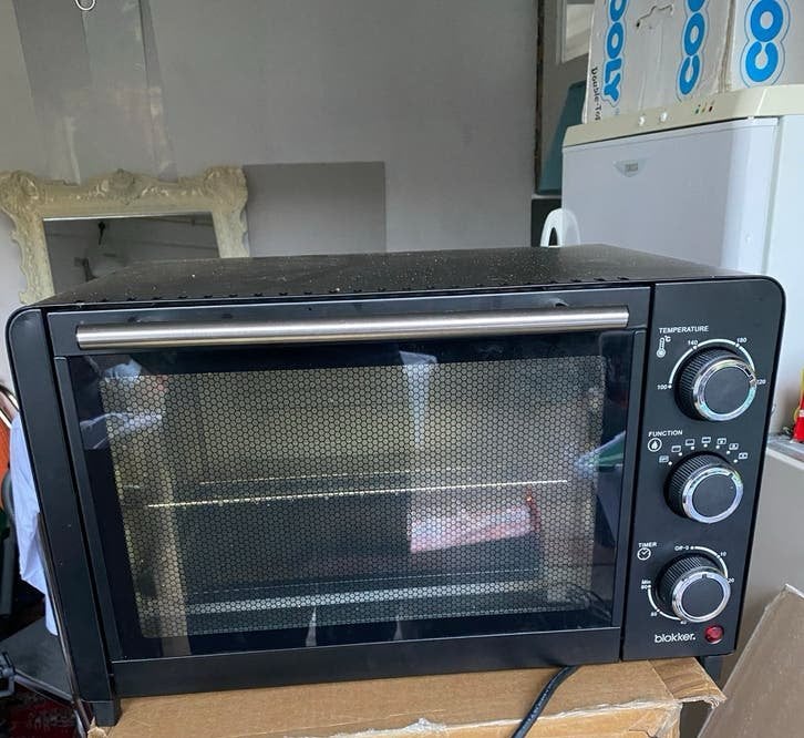 Blokker Mini-oven - Compact en Functioneel, Witgoed en Apparatuur, Ovens, Ophalen, Minder dan 45 cm, Gebruikt, Blokker