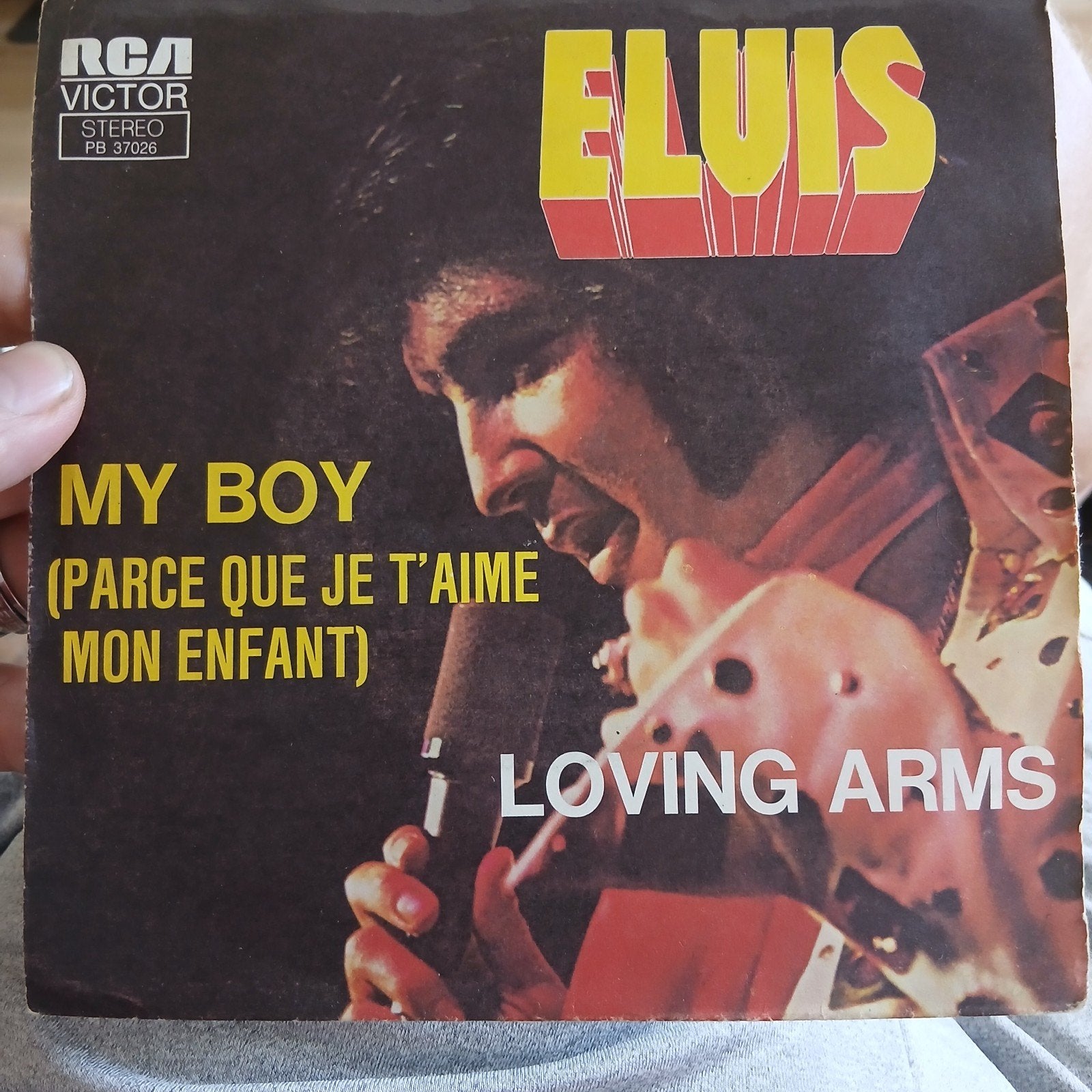 Elvis Presley - My Boy - Franse single, Cd's en Dvd's, Ophalen of Verzenden, Zo goed als nieuw, 7 inch, Pop