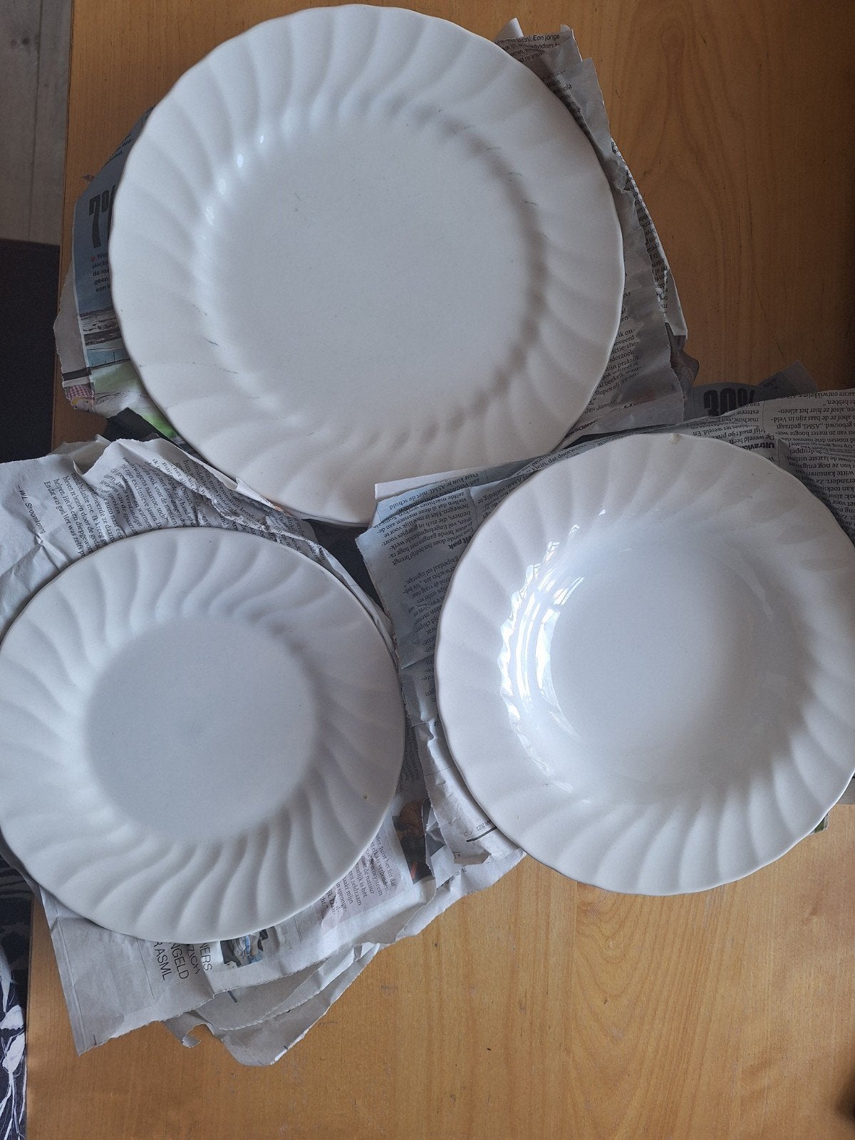Bordenset 3x6 Churchill servies, Ophalen, Gebruikt, Bord(en), Overige stijlen