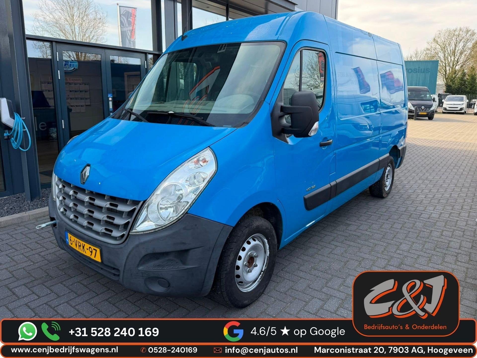 Renault Master T35 2.3 dCi L2H3 motor stuk, airco, MARGE, Renault Nederland N.V., Overige carrosserieën, Postbus 75784
1118 ZX  Schiphol-Rijk, NL