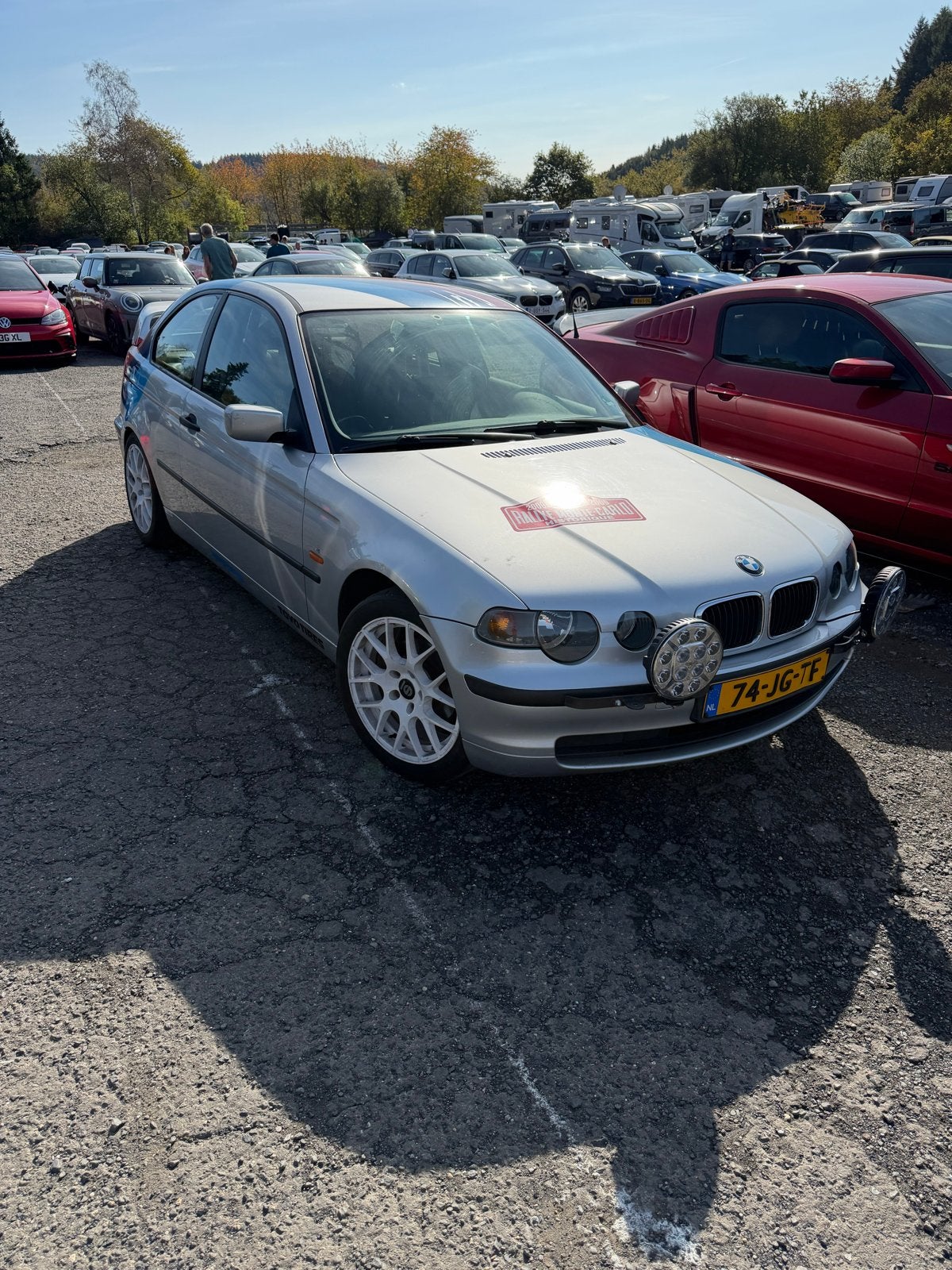 BMW 3-Serie 1.8 TI 316 Compact 2002 Grijs, Achterwielaandrijving, 1250 kg, 4 cilinders, 1796 cc