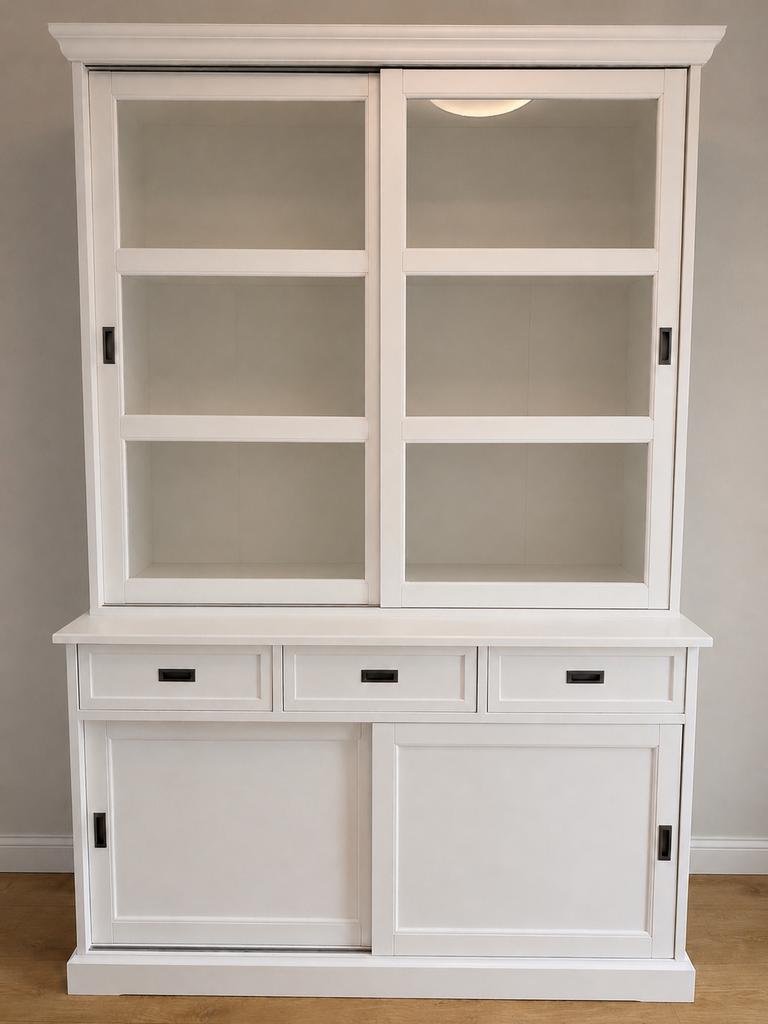 Ikea Larsfrid buffetkast wit - Niet meer verkrijgbaar!, Huis en Inrichting, Kasten | Buffetkasten, Ophalen, 100 tot 150 cm, Zo goed als nieuw