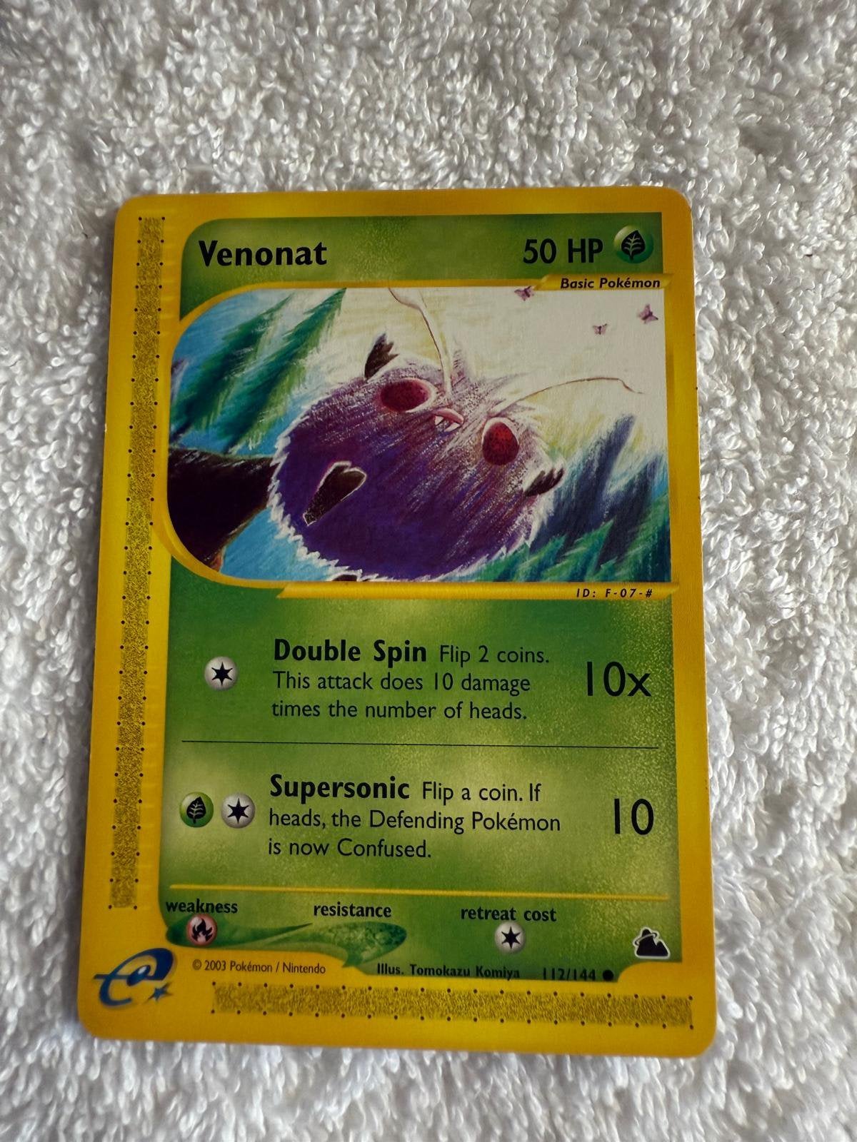 Venonat 112/144 Skyridge, Ophalen of Verzenden, Zo goed als nieuw
