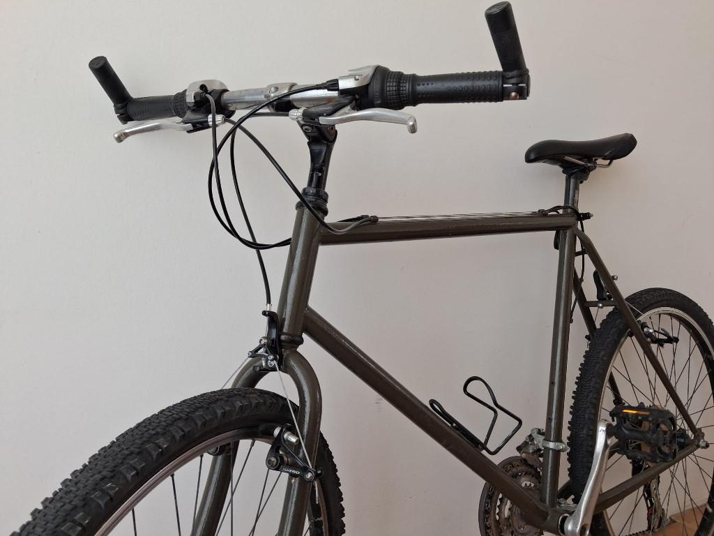 Unieke Retro Trek Mountainbike, opgeknapt IZGS, Velgrem, Versnellingen, Zo goed als nieuw, 57 tot 61 cm