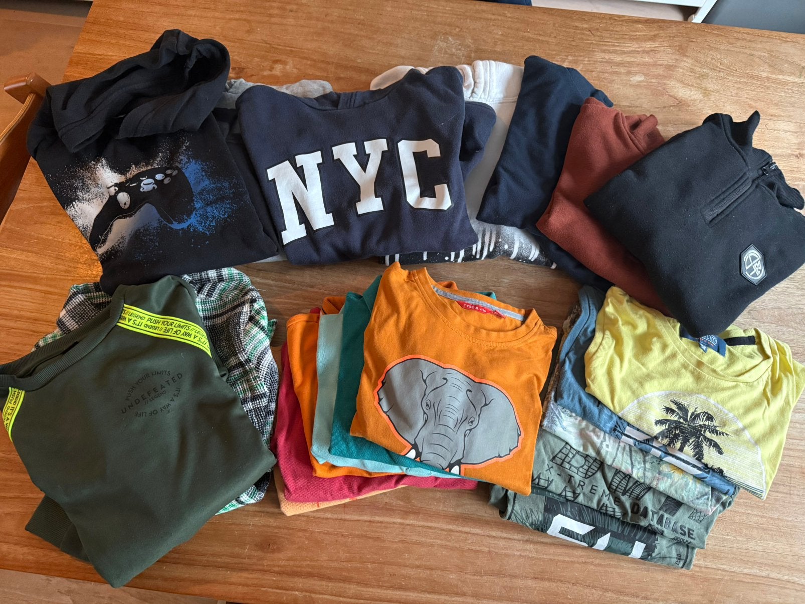 Jongens kleding maat 146 -152, Kinderen en Baby's, Ophalen, Gebruikt, Maat 146