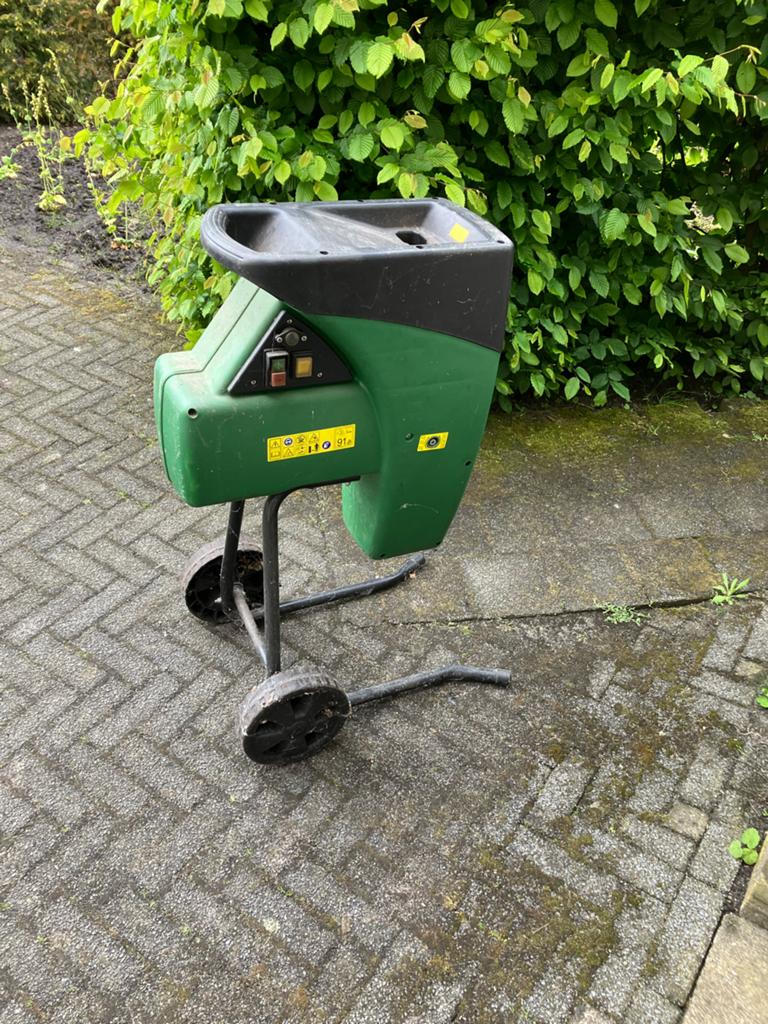 Landgoed LGS 2500L Elektrische Hakselaar - 2500W, Ophalen of Verzenden, Gebruikt, Elektrisch