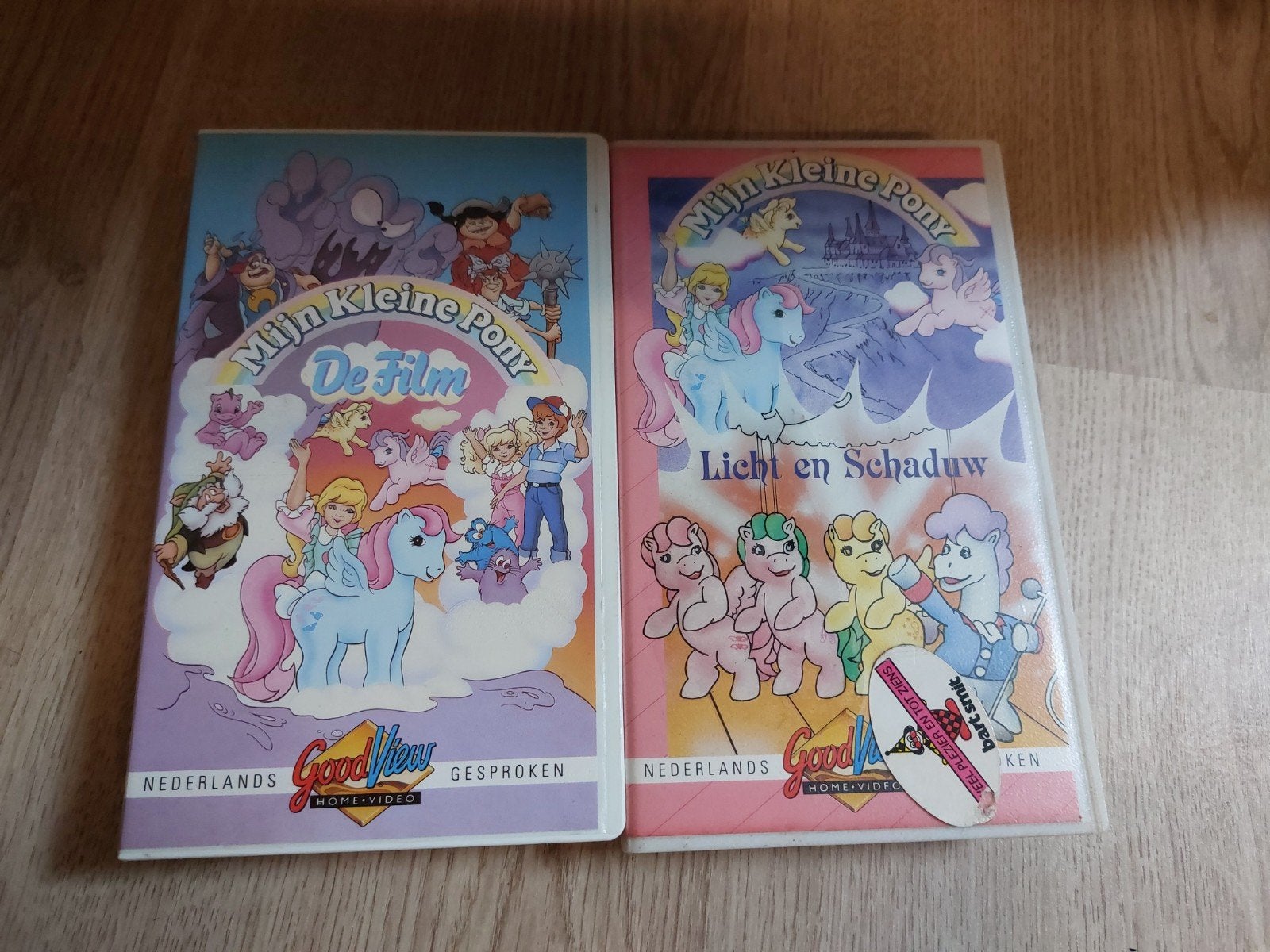 2x My little pony VHS videoband, Ophalen of Verzenden