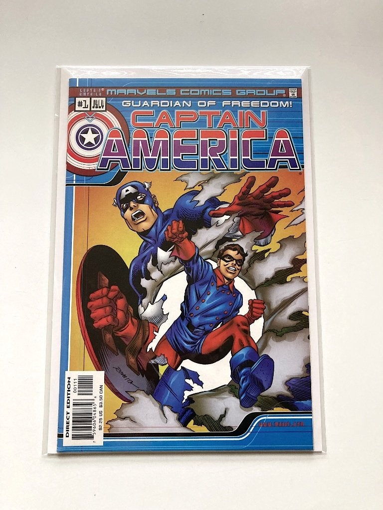 Marvels Comics: Captain America (Marvel Comics 2000), Boeken, Amerika, Nieuw, Rick Jones, Ophalen