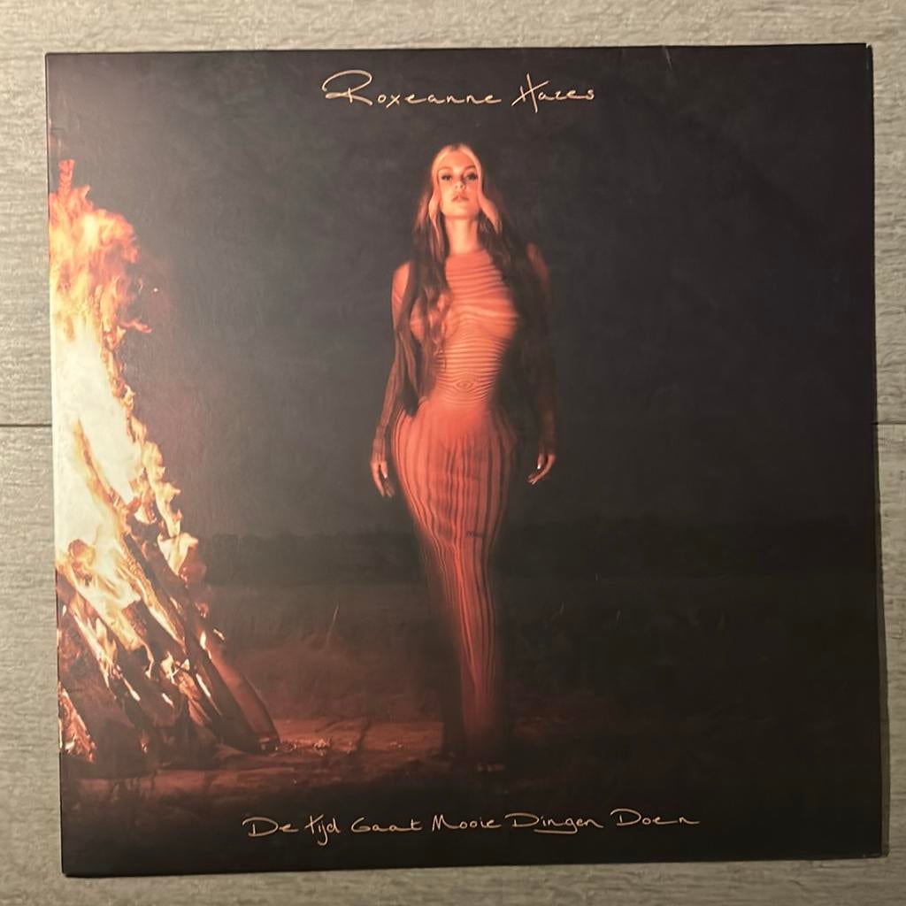 LP Roxeanne Hazes - De Tijd gaaat mooie Dingen doen, Ophalen of Verzenden, Gebruikt, 12 inch, Levenslied of Smartlap