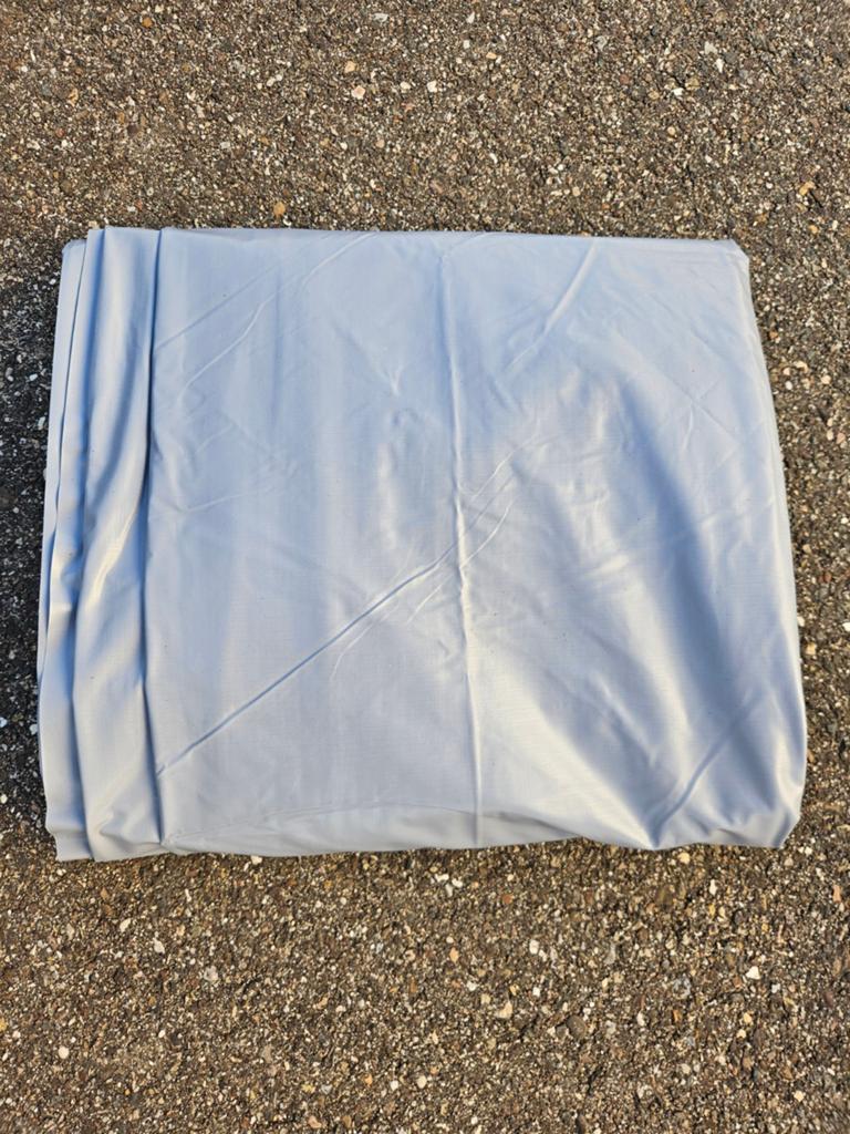 Pvc grondzeil met opblaasrand L540xB300cm, Caravans en Kamperen, Ophalen of Verzenden, Zo goed als nieuw
