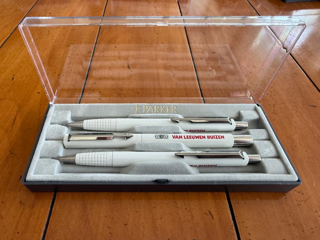Parker Vector Set – Rollerball, Balpen & Vulpotlood – Nieuw, Verzamelen, Pennenverzamelingen, Pennenset, Parker, Nieuw, Ophalen of Verzenden