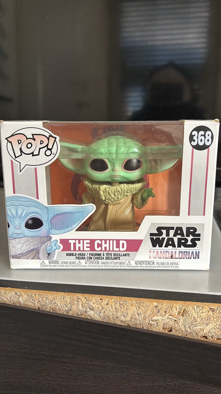 The child funko pop, Ophalen, Zo goed als nieuw