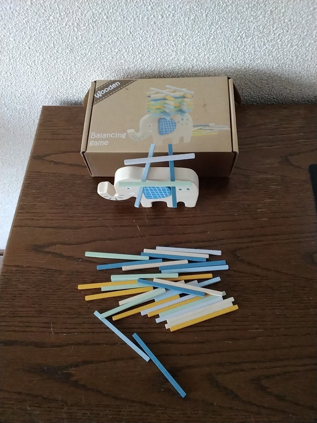 Houten Balansspel, 2 Puzzels , Electro, Dikkie Dik leesboek, 10 tot 50 stukjes, Ophalen of Verzenden, Zo goed als nieuw, Van hout