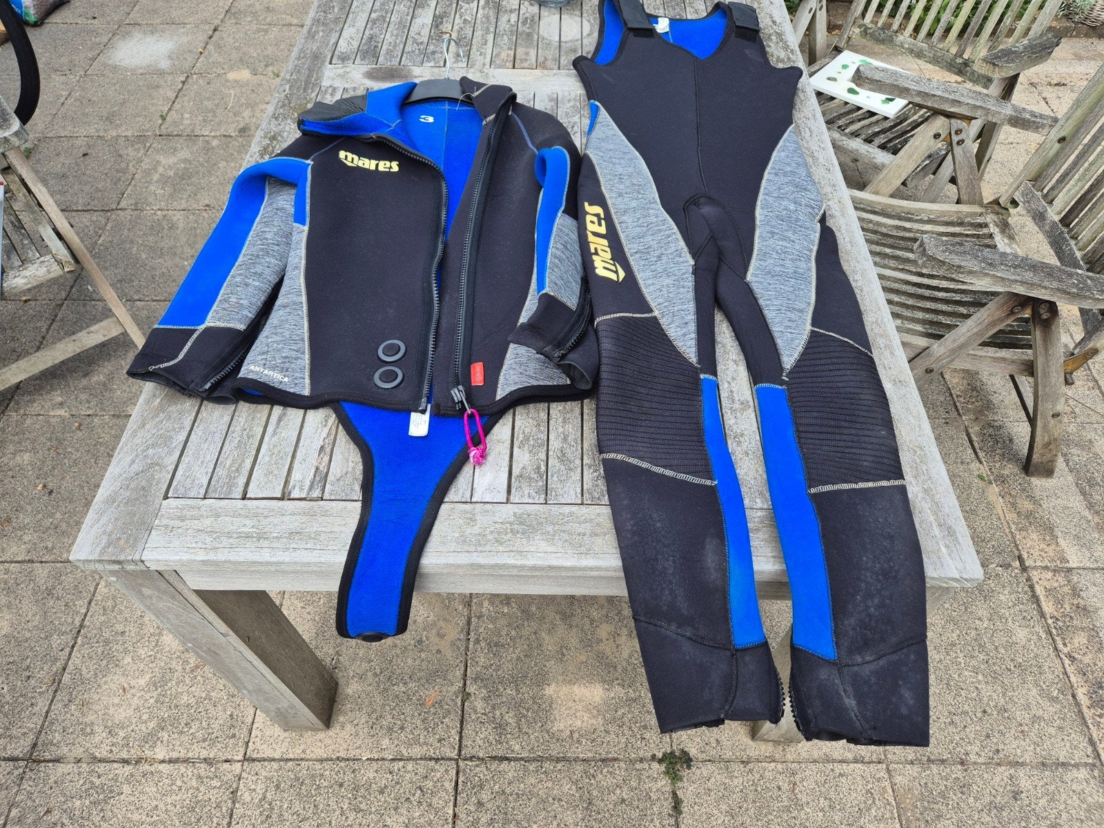 Mares duikpak 7mm - Heren - Maat 3, Ophalen, Gebruikt, Duikpak