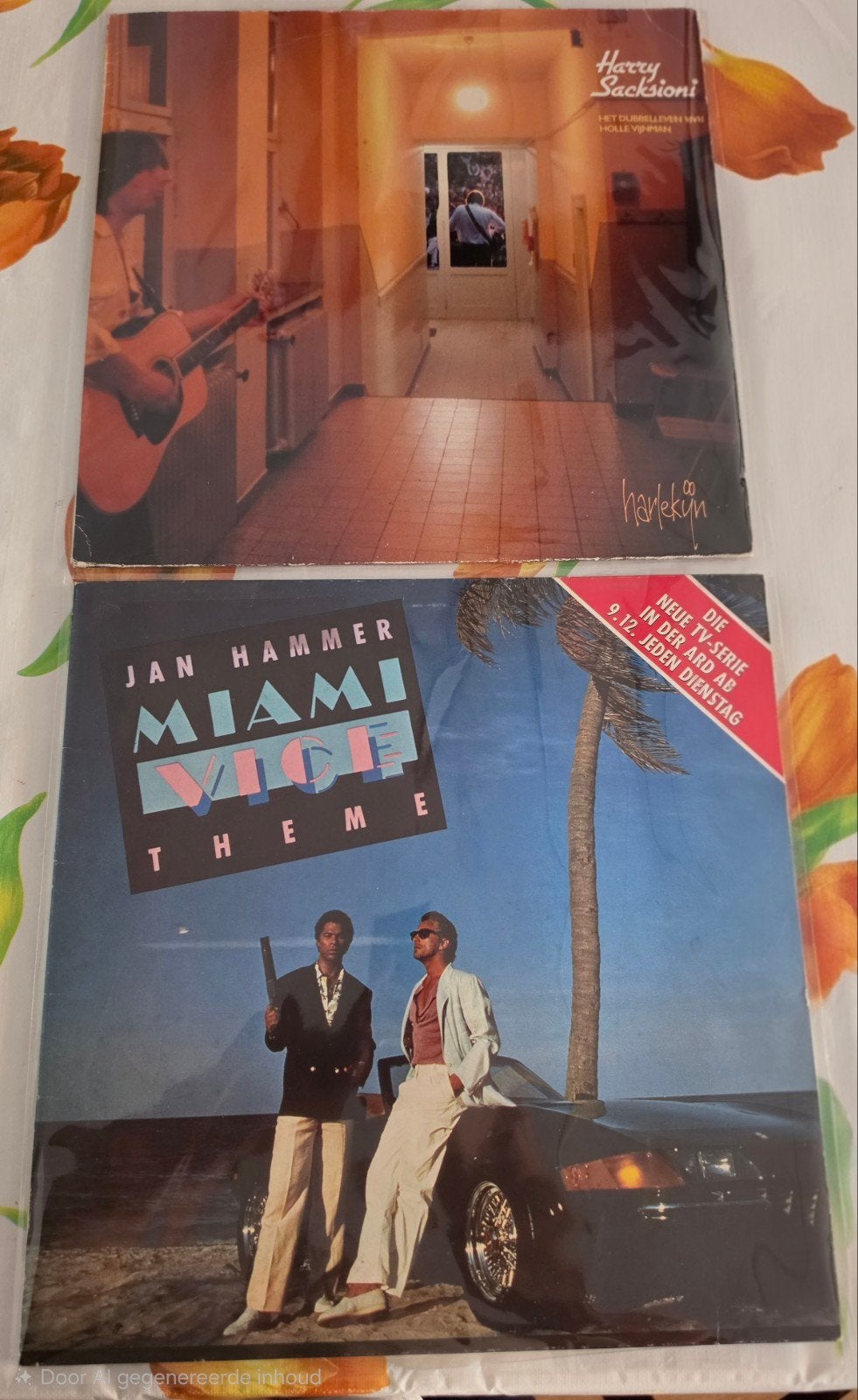 Jan Hammer - Miami Vice Theme & Harry Sacksioni LP's, Cd's en Dvd's, Ophalen of Verzenden, Gebruikt, 12 inch, LP