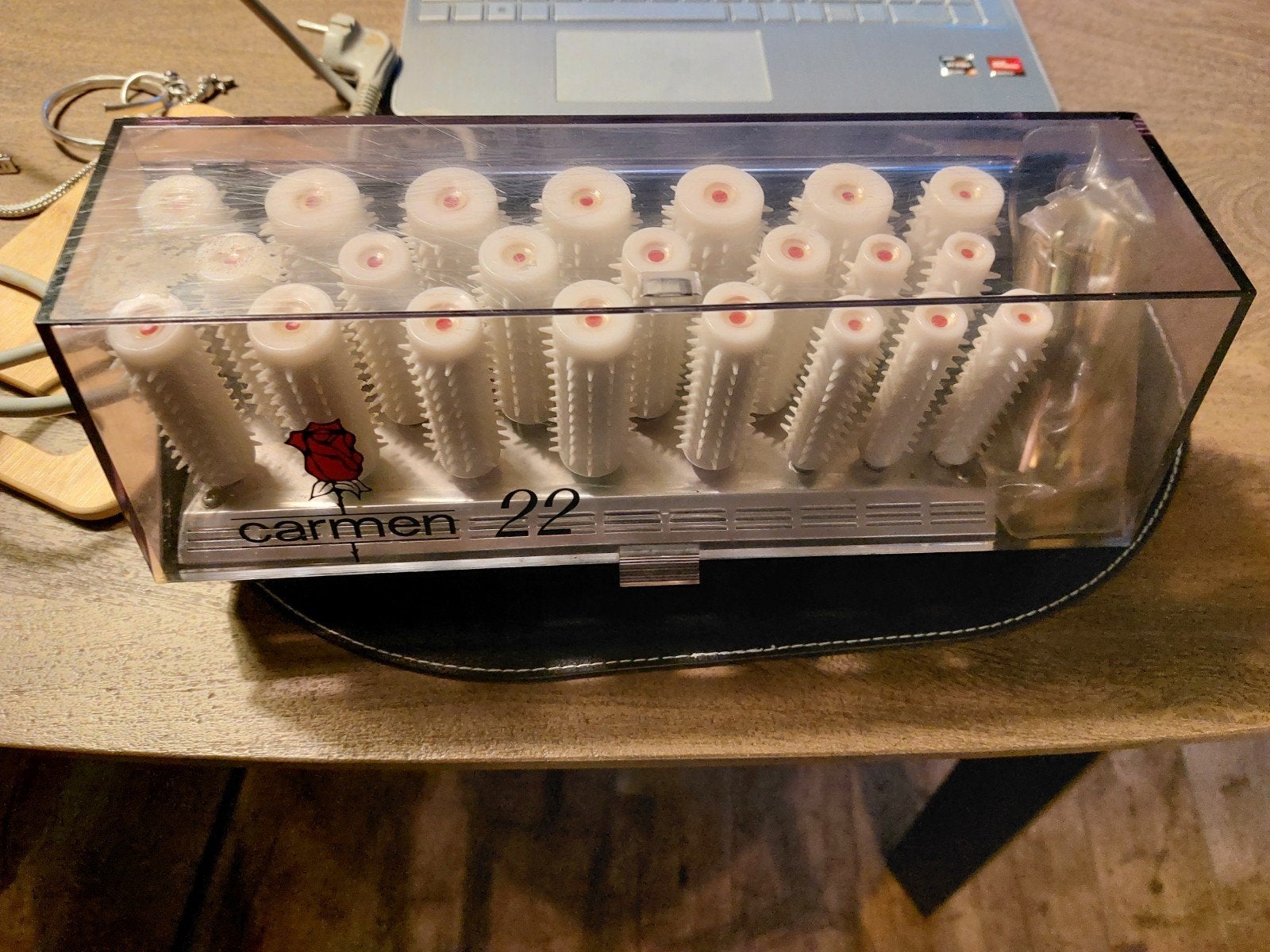 Carmen 22 Haarrollerset - Vintage Krulset, Witgoed en Apparatuur, Ophalen, Gebruikt, Haarverzorging