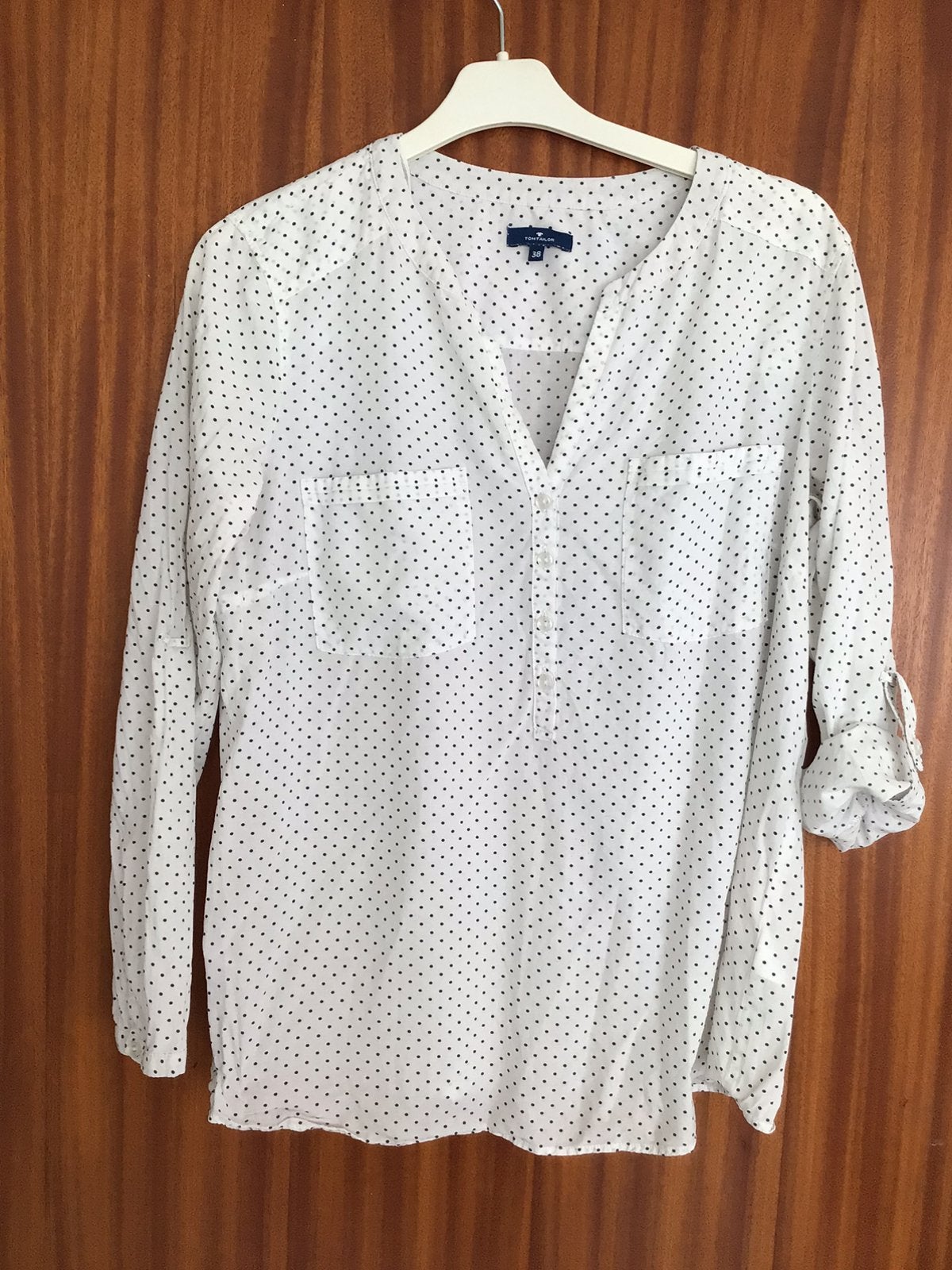 Tom Tailor blouse mt. 38, Ophalen of Verzenden, Zo goed als nieuw, Maat 38/40 (M), Wit