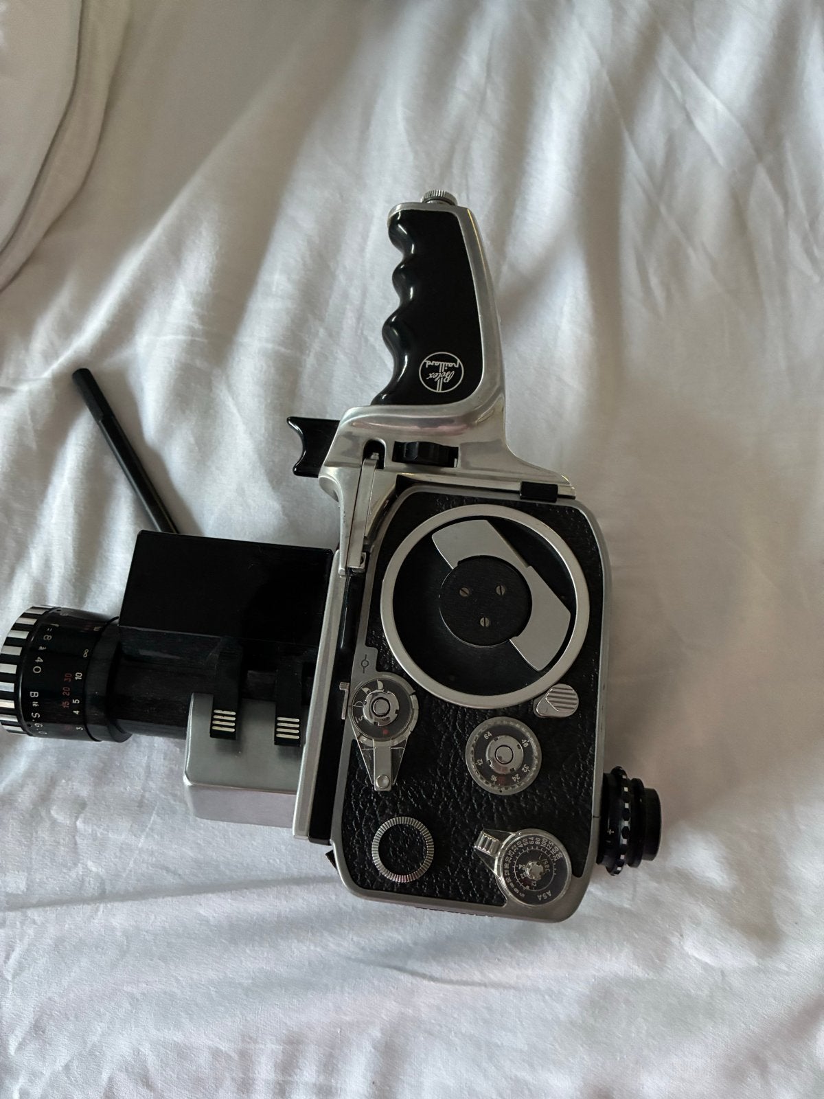 Vintage Bolex Paillard H16 filmcamera met Berthiot lens, Ophalen, Overige soorten, Camera