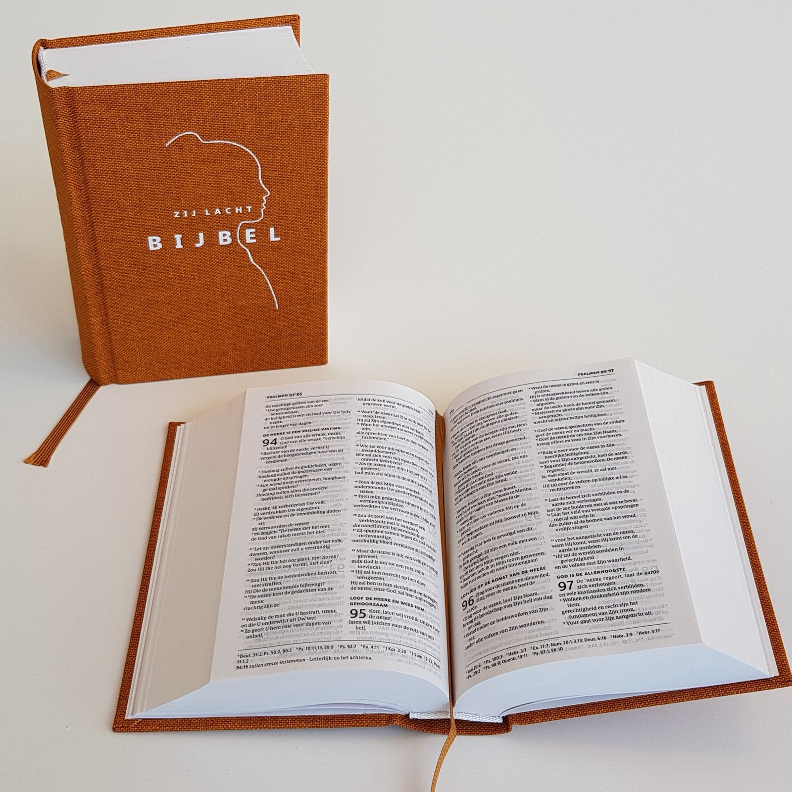 GEZOCHT: Pocketbijbel Zij Lacht (bruine versie), Boeken, Godsdienst en Theologie, Ophalen of Verzenden, Zo goed als nieuw, Christendom | Protestants