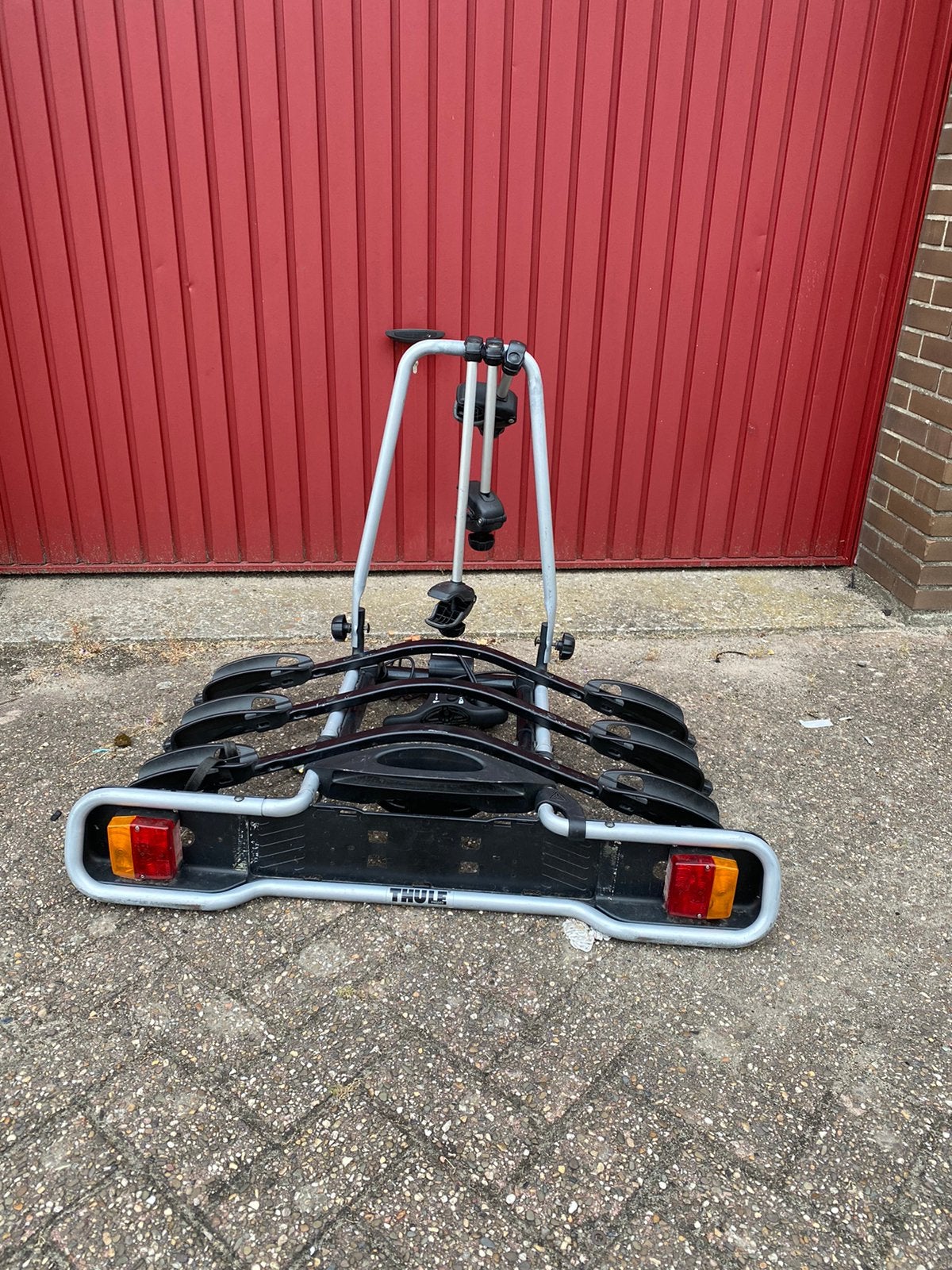 Thule fietsendrager 3 fietsen kantelbaar, Auto diversen, Fietsendragers, Ophalen of Verzenden, Gebruikt, Trekhaakdrager