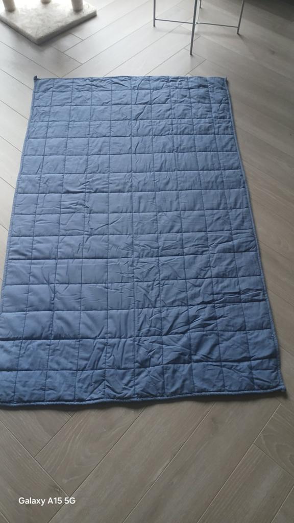 Verzwaringsdeken 3 kilo, Ophalen of Verzenden, Gebruikt, 100 cm of meer, Deken