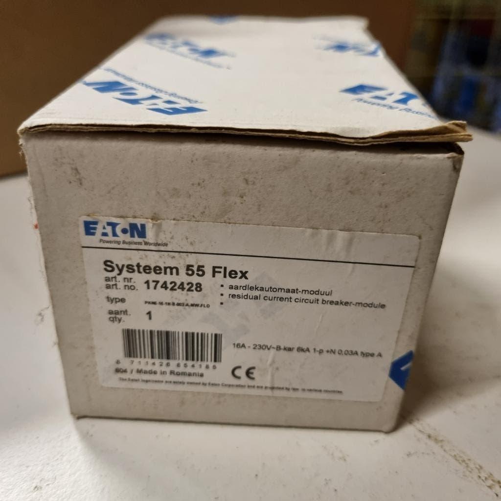 NIEUWE aardlekautomaat ETN systeem 55 flex B16 30 mA, Hobby en Vrije tijd, Elektronica-componenten, Ophalen, Nieuw