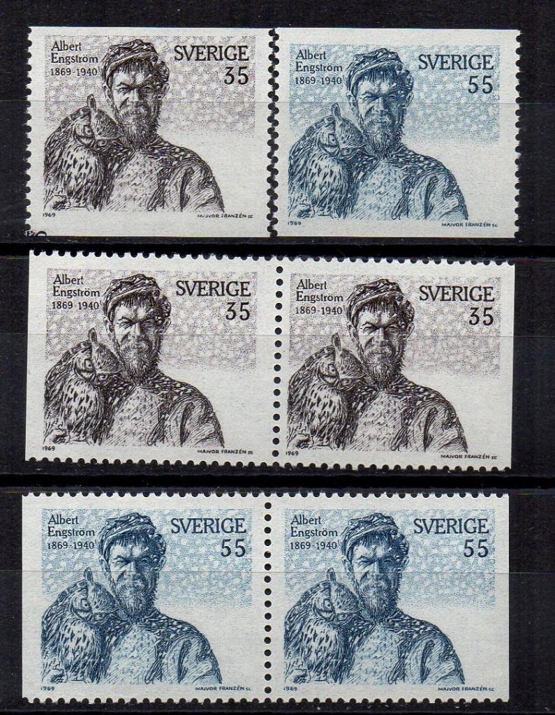 Zweden 1969. Facit 655-656. Postfris, Ophalen of Verzenden, Zweden, Postfris
