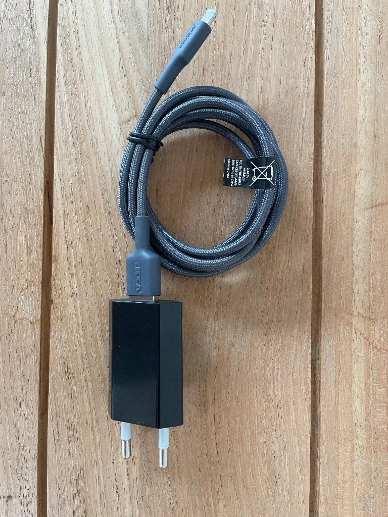 USB-A naar Lightning-kabel/oplader, Ophalen of Verzenden, Zo goed als nieuw