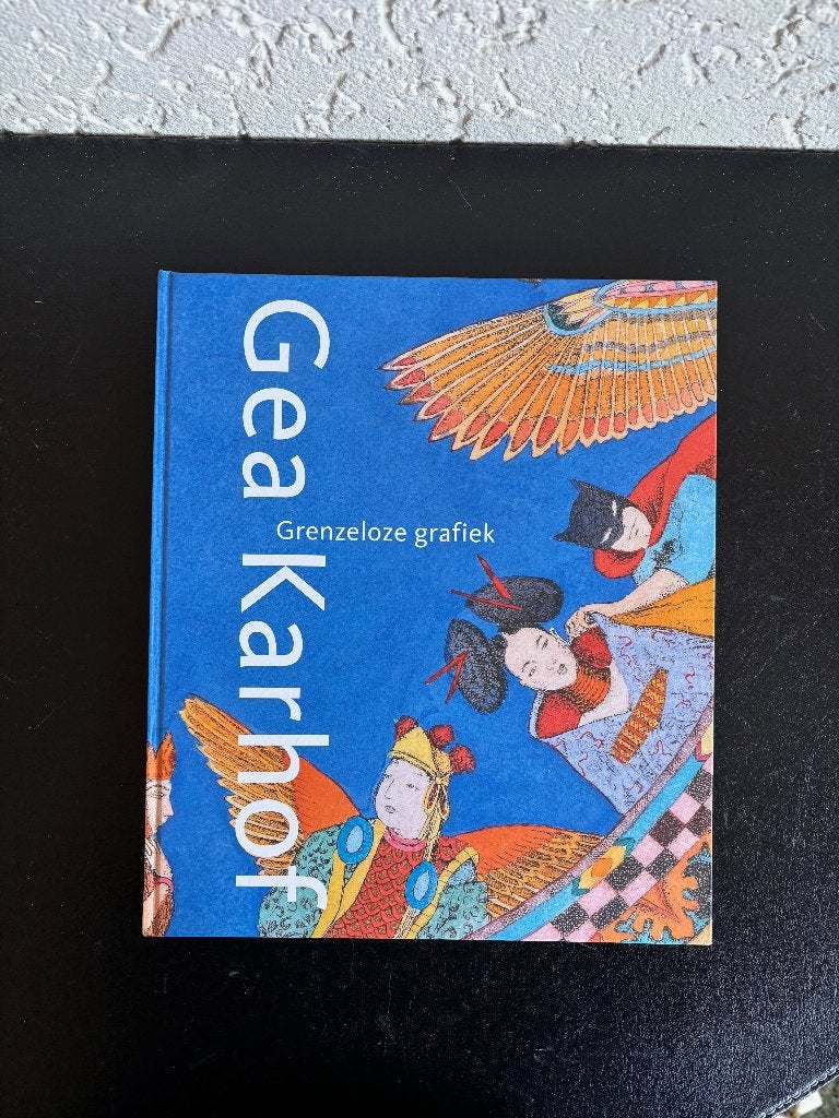 Gea Karhof, Grenzeloze grafiek - 2010 - Rob Berkel, Gelezen, Ophalen of Verzenden, Rob Berkel, Schilder- en Tekenkunst