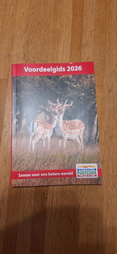 postcodeloterij voordeelgids 2026 NIEUW, Drie personen of meer, Kortingsbon, Overige typen