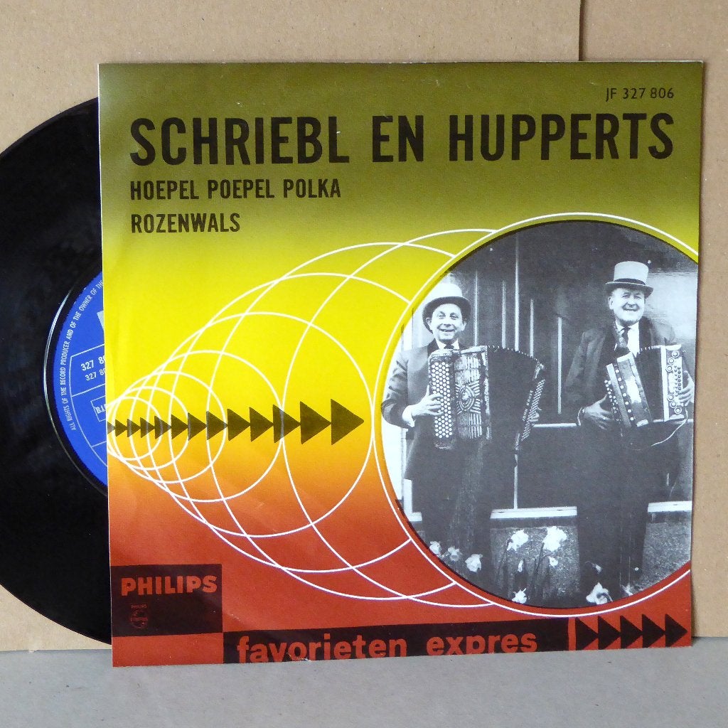 Schriebl en Hupperts - Hoepel poepel polka, Gebruikt, Overige genres, 7 inch, Ophalen of Verzenden
