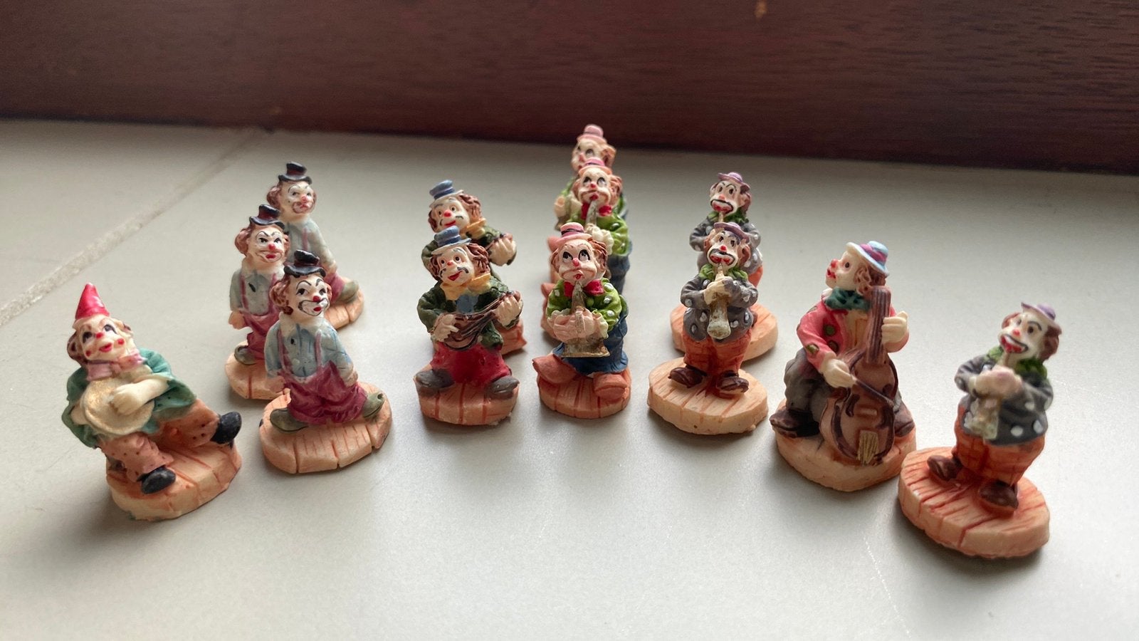 13 stenen beeldjes/clowntjes, Verzamelen, Ophalen of Verzenden, Nieuw, Overige typen
