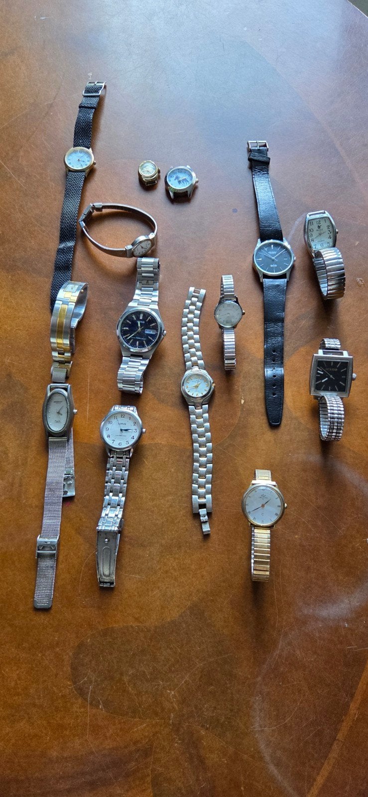 14 horloges lotje, Overige merken, Staal, Gebruikt, Staal