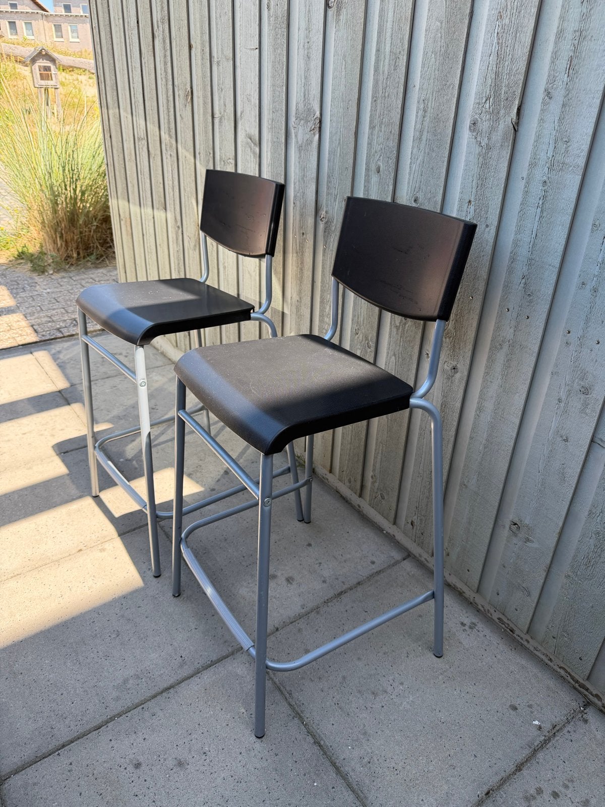 IKEA barkrukken - Gebruikt maar in goede staat, Ophalen, Gebruikt, Met voetsteun, 60 tot 90 cm
