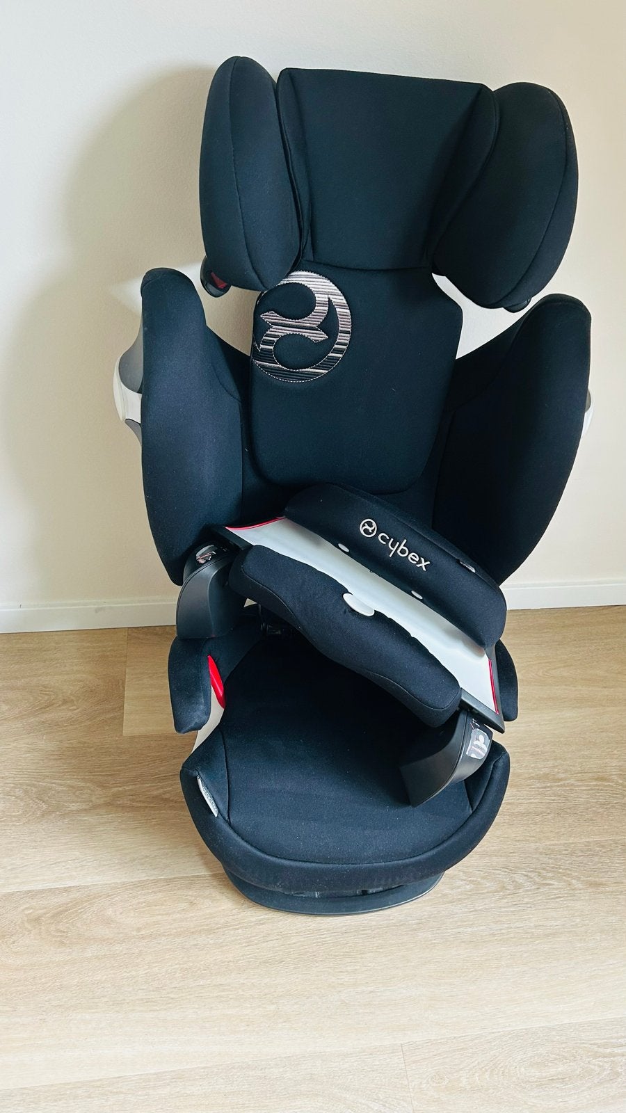 Cybex Solution X-Fix autostoel - Zwart, Overige merken, Gebruikt, 15 t/m 36 kg, Verstelbare rugleuning