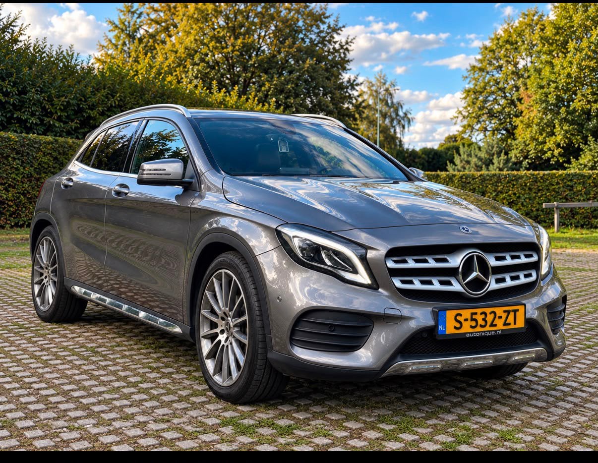 Mercedes-Benz GLA 250 211pk 7G-DCT 4Matic 2018 Grijs, Automaat, 4 cilinders, 1415 kg, 75 €/maand