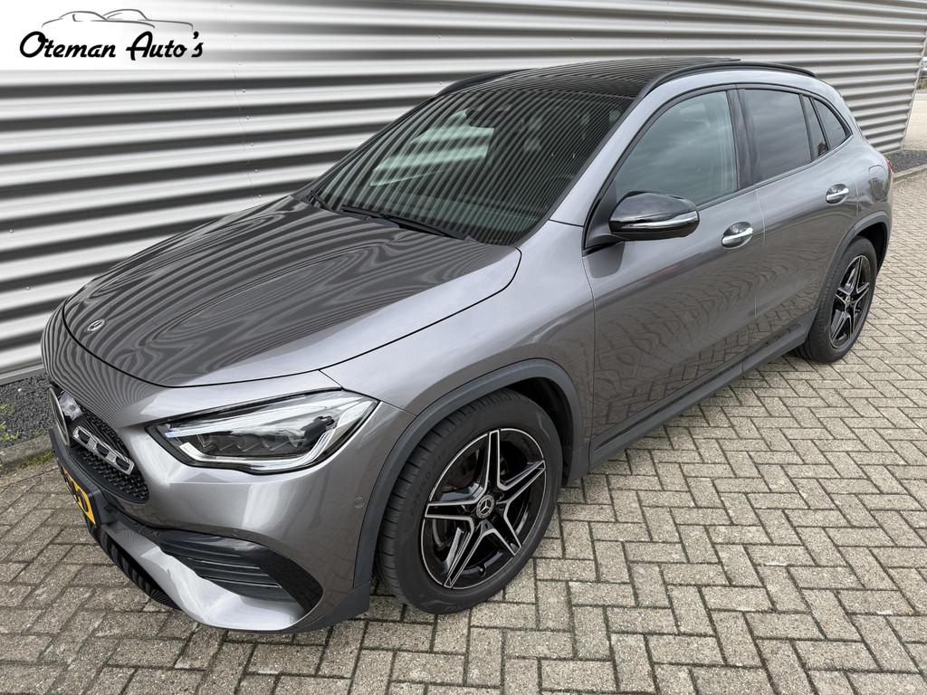 Mercedes-Benz GLA-klasse 200 d AMG Panorama Night Sfeer, Auto's, Mercedes-Benz, 4 cilinders, 150 pk, Leder en Stof, Bedrijf
