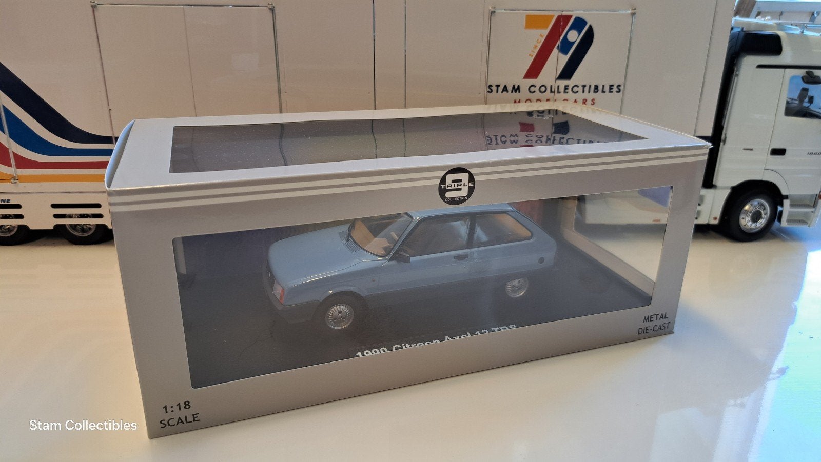 Triple9 Citroën Axel Light Blue, Overige merken, Auto, Ophalen of Verzenden, Zo goed als nieuw
