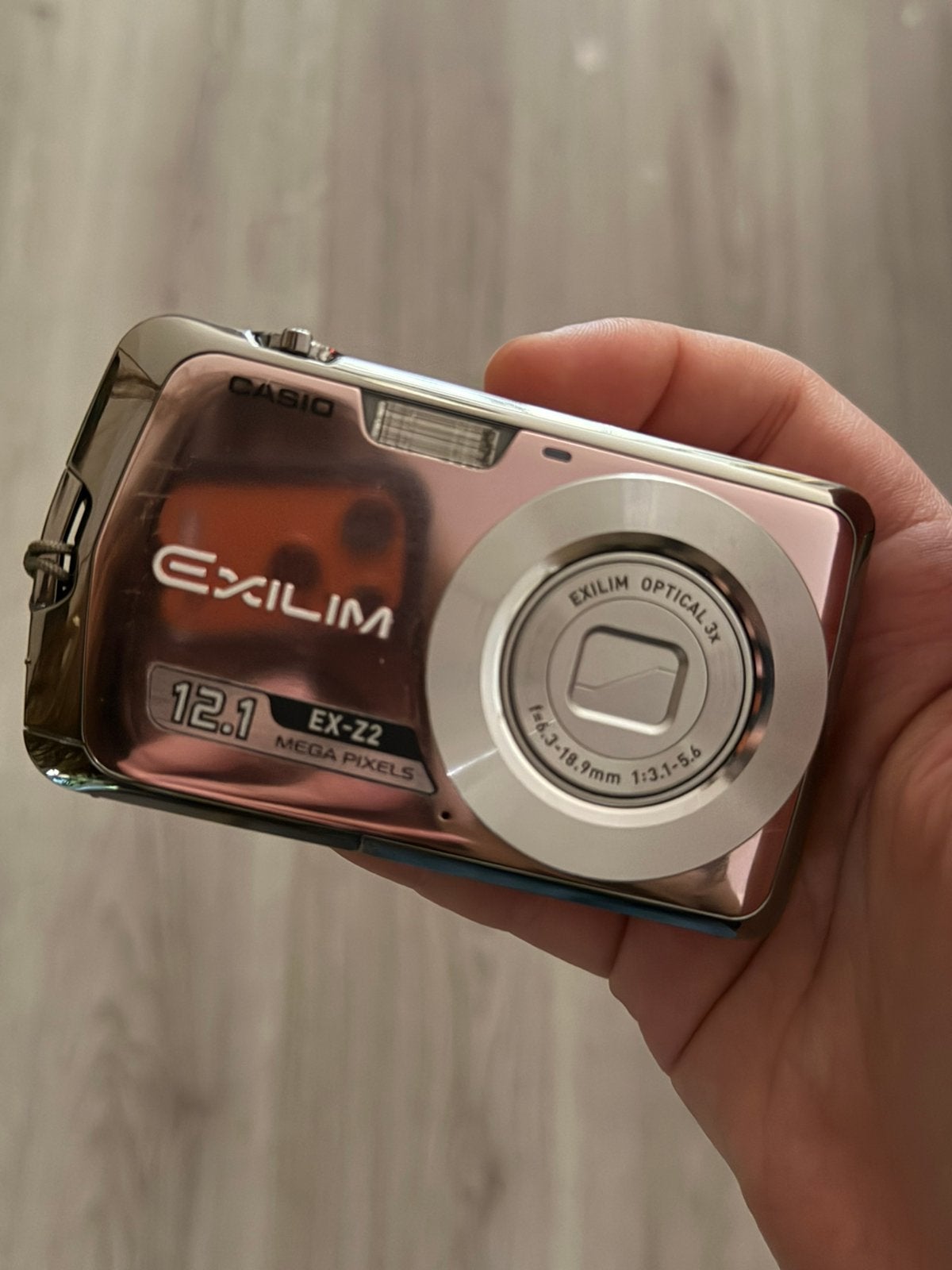 Casio Digital Camera Exilim ex z2 Metallic rose, Ophalen, Casio, Gebruikt, Accu