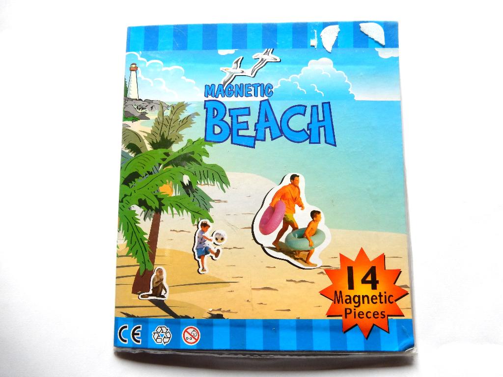 Magnetisch Strand beach 14 magneetjes NIEUW, Kinderen en Baby's, Ophalen, Nieuw, Ontdekken