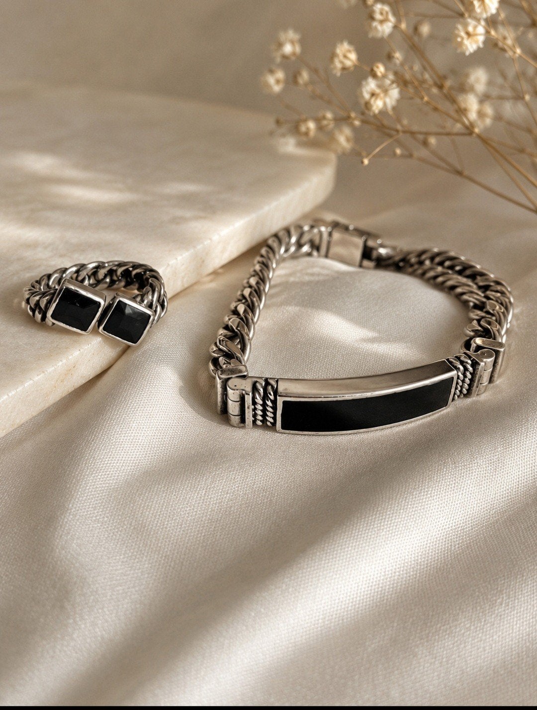 TO BE zilveren armband en ring, Sieraden, Tassen en Uiterlijk, Ringen, Ophalen of Verzenden, Zo goed als nieuw, Dame, Zilver