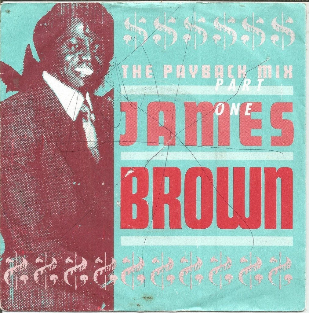 VERKOCHT James Brown – The Payback Mix Part One (1988), Fotohoes, 7 inch, Ophalen of Verzenden, Zo goed als nieuw