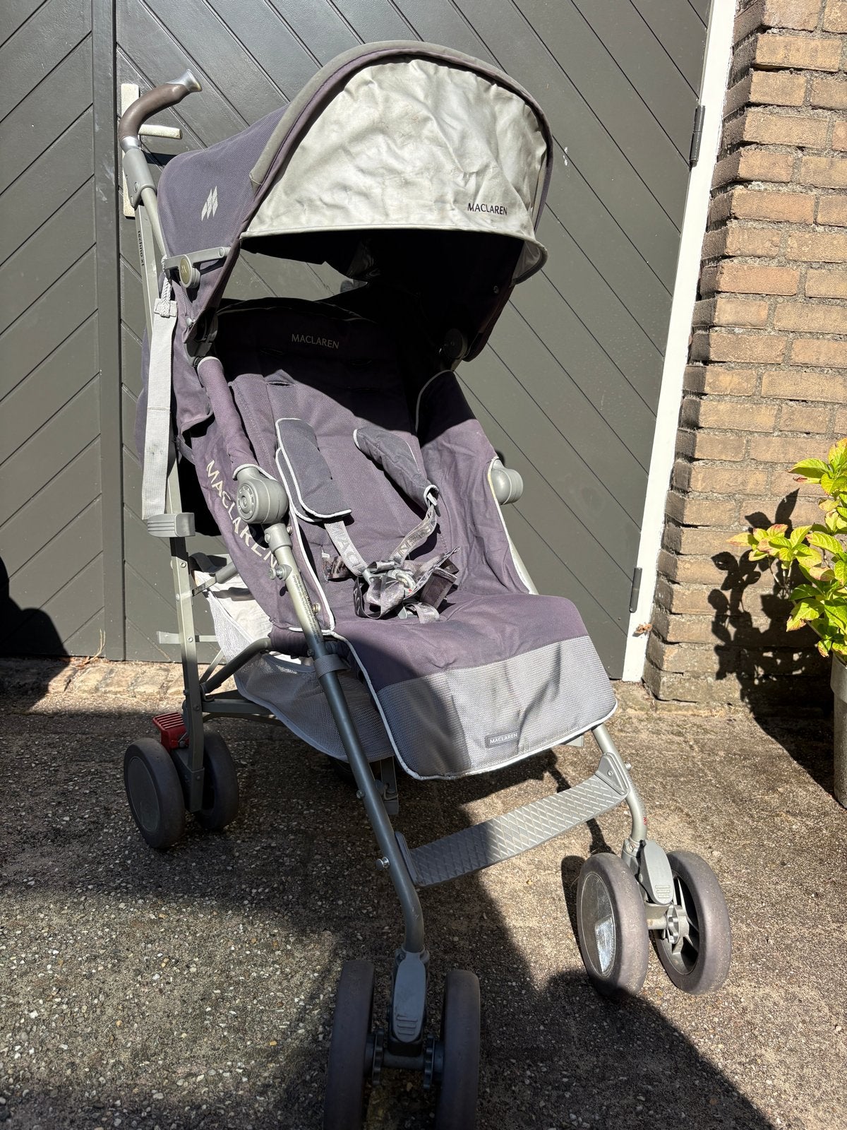 Maclaren Techno XT Buggy - Comfortabel en Compleet, Ophalen, Gebruikt, Maclaren, Regenhoes