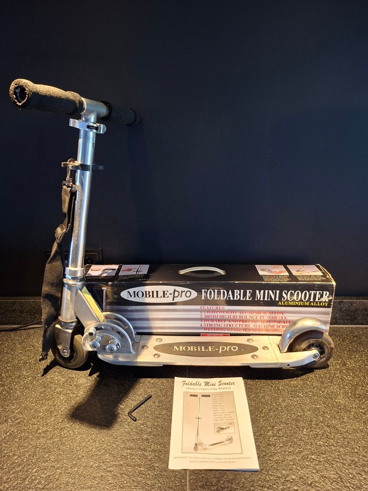 Mobile-Pro Opvouwbare Mini Step - Aluminium, Ophalen of Verzenden