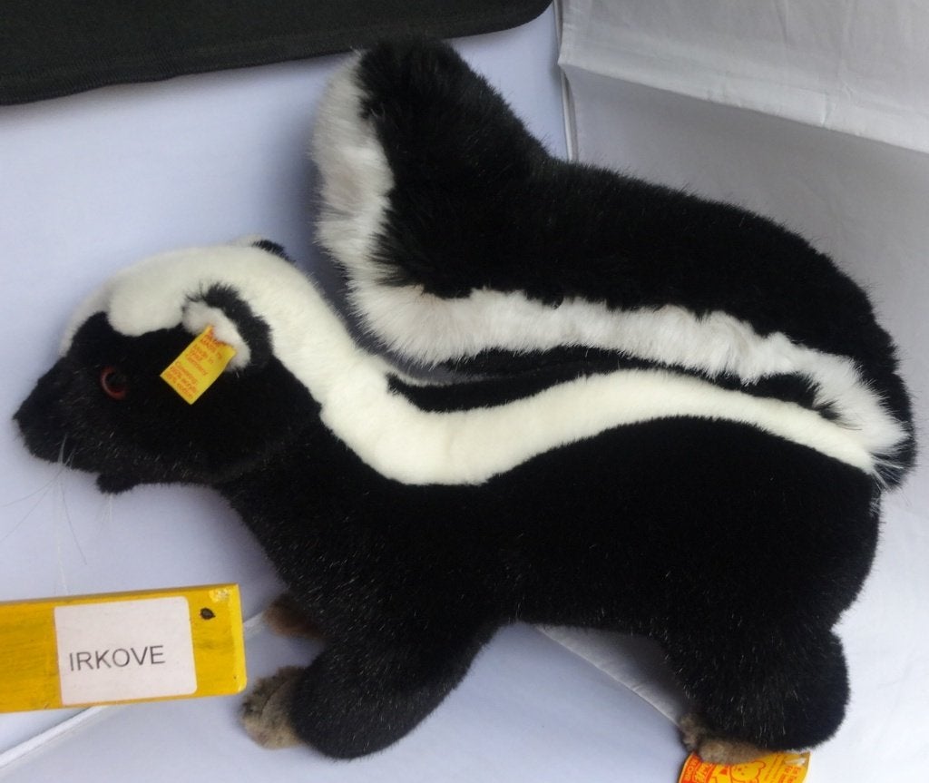 STEIFF STINKDIER * NIEUWSTAAT Met Knop en Label *, Ophalen of Verzenden, Zo goed als nieuw, Stoffen beer, Steiff