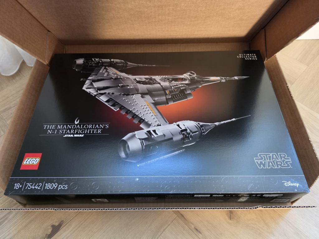 LEGO The Mandalorian#039s N 1 Starfighter 75442, Niet ingevuld, Niet ingevuld, Niet ingevuld