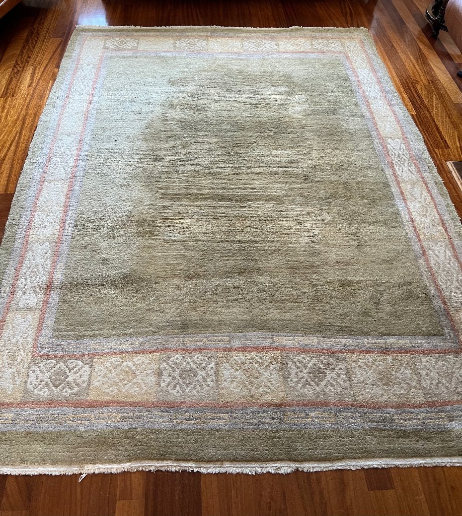 Uniek wollen perzisch tapijt 1.70m x 2.35m, Ophalen, Gebruikt, Rechthoekig, 200 cm of meer